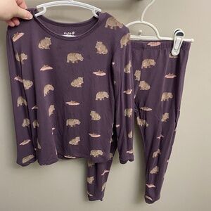 Hippo Bamboo PJs